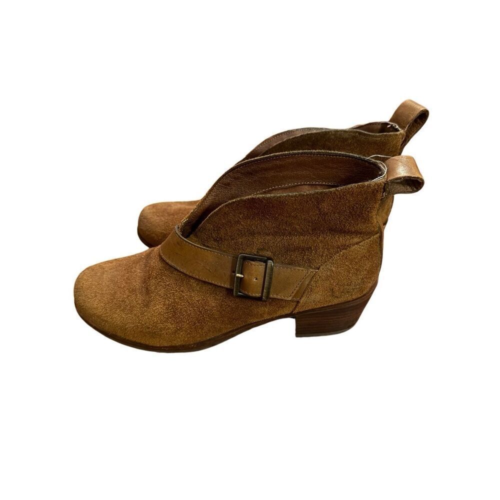 Ugg W Wright Belted Shearling Lined Chestnut Leat… - image 8